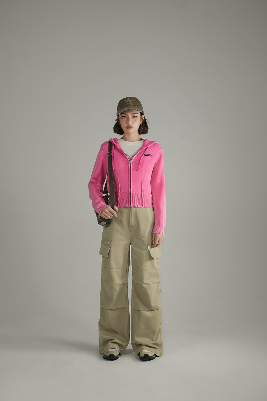 CHUU Basic Wide Cargo Pants