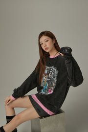 Printed Icons Rock Sweatshirt