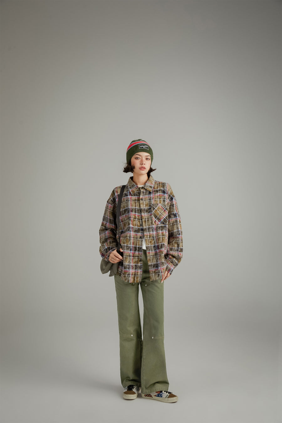 CHUU Color Pocket Wide Pants