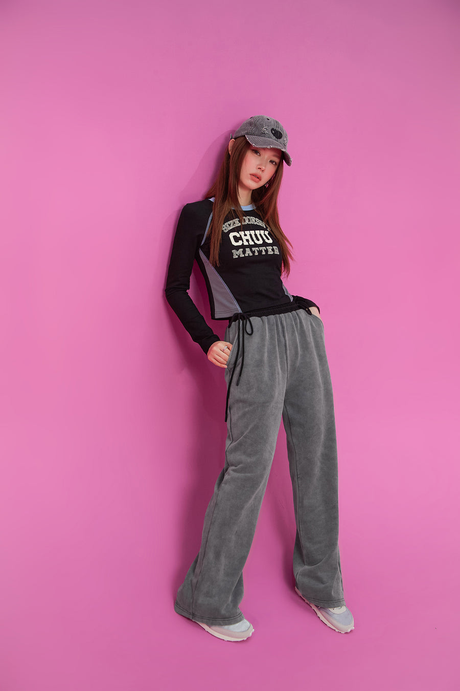 CHUU String Casual Pants