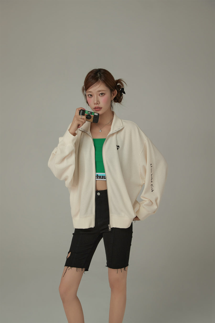 CHUU Sporty Zip-Up Loosefit Jacket