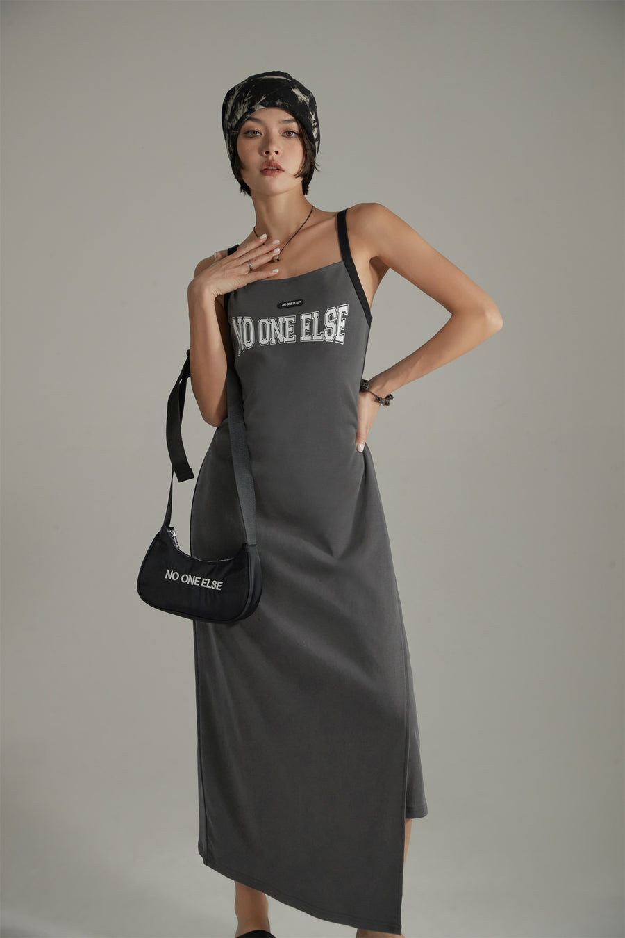 CHUU Sleeveless Bustier Long Dress