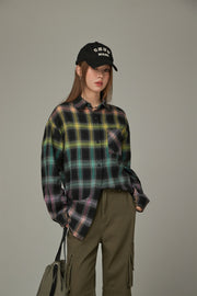 Rainbow Check Shirt