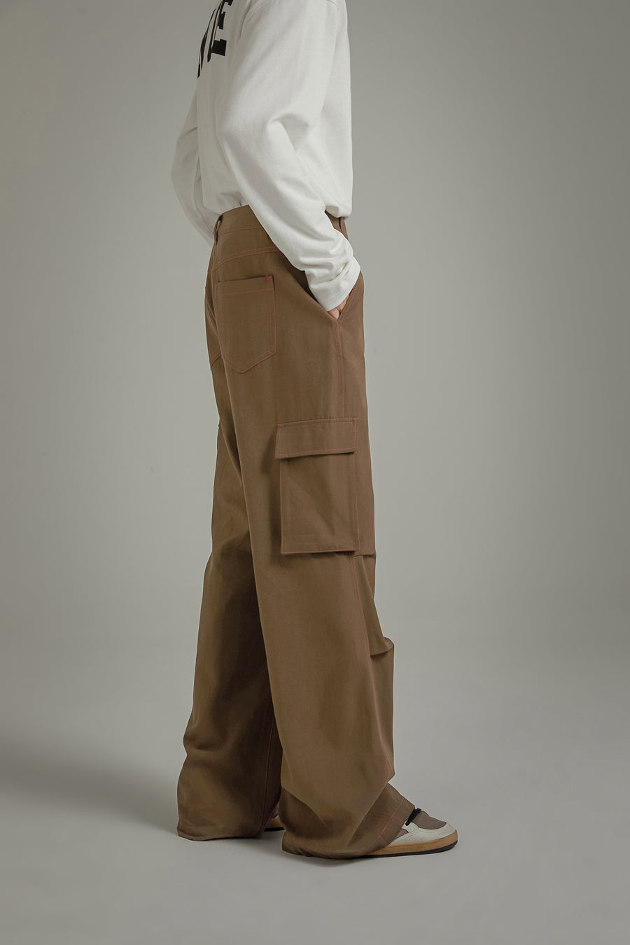 CHUU Basic Wide Cargo Pants