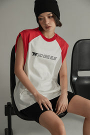 Noe Raglan Sleeveless T-Shirt