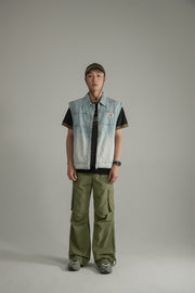 Daily Cargo Pocket Straight Pants