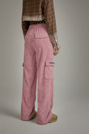 Pocket Wide String Pants