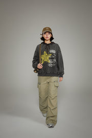 Spiral Star Rouge Sweatshirt