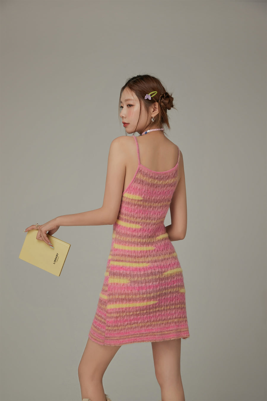 CHUU Multi Color Sleeveless Knit Dress