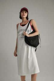 Noe Sleeveless Long T-Shirt Dress