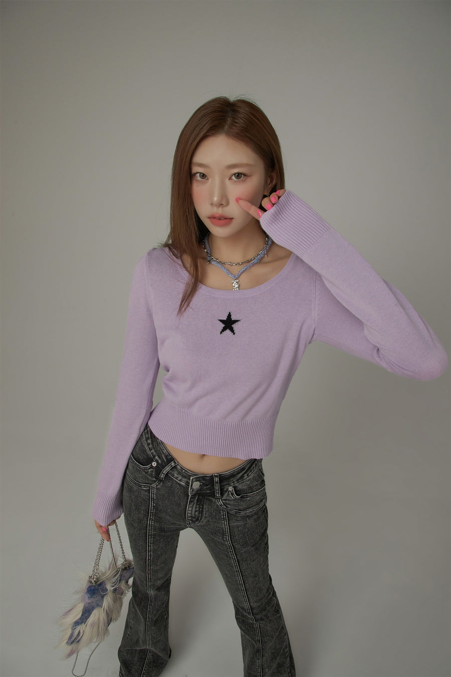 CHUU You Are A Star Hooded Sweater