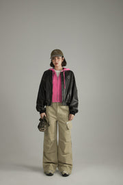 Basic Wide Cargo Pants