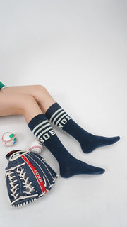 Noe Striped Basic High Socks