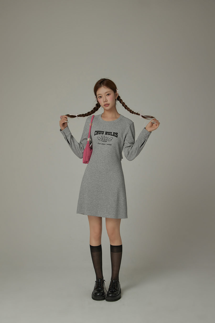 CHUU Chuur Rules Long Sleeves Dress