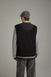 Reversible Padded Zipper Vest