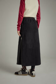 Pocket Casual Long String Skirt