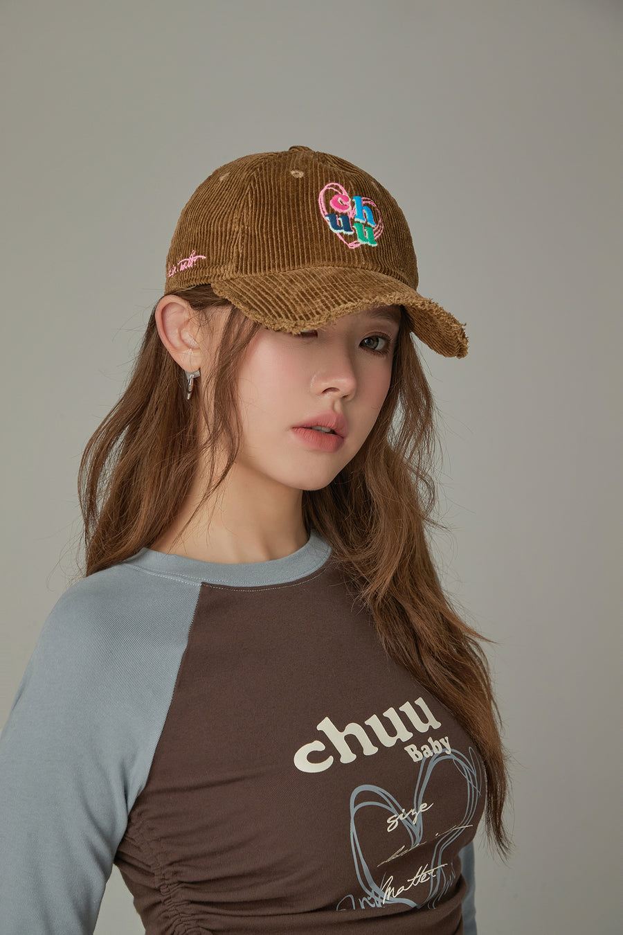 CHUU Corduroy Ball Cap