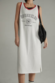 Noe Sleeveless Long T-Shirt Dress