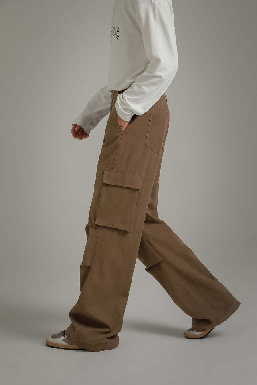 CHUU Basic Wide Cargo Pants