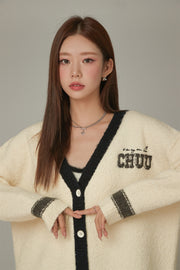 Line Varsity Knit Cardigan