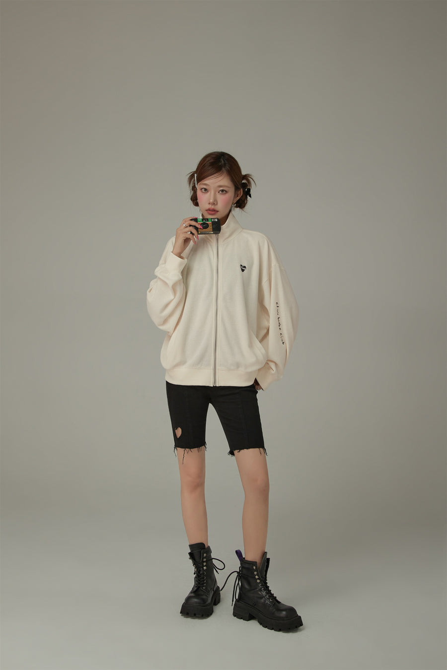 CHUU Sporty Zip-Up Loosefit Jacket