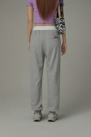 Line Side Straps Baggy Jogger Pants