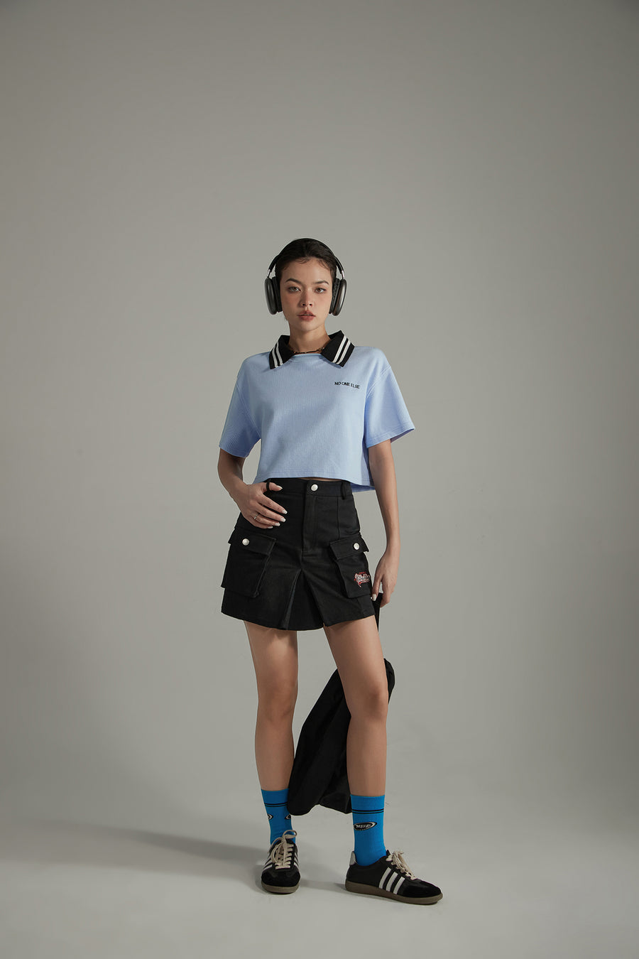 CHUU Cargo Pocket Mini Skirt