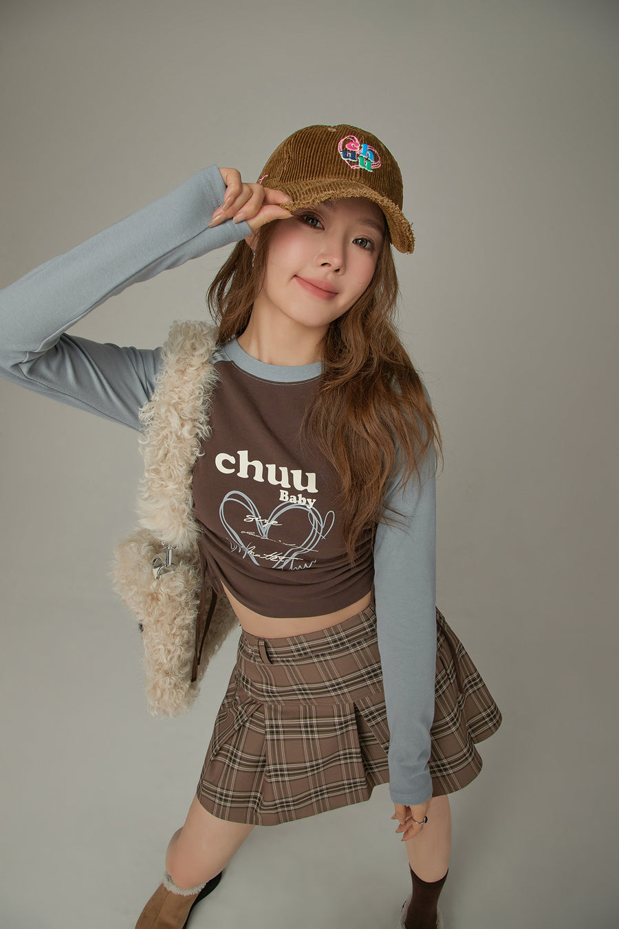 CHUU Corduroy Ball Cap