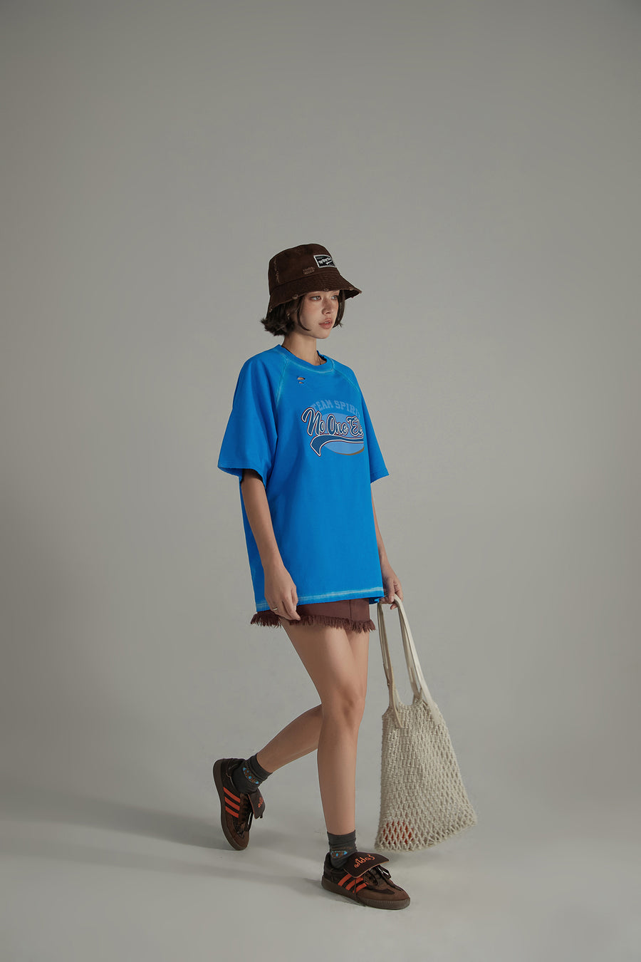 CHUU Raglan Printed Color Sporty Basic Loose Fit T-Shirt