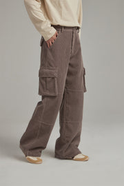 Corduroy Cargo Pants