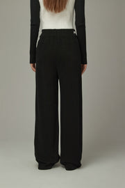 Logo String Wide Pants