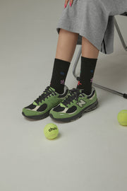 Flower Power Jacquard High Socks