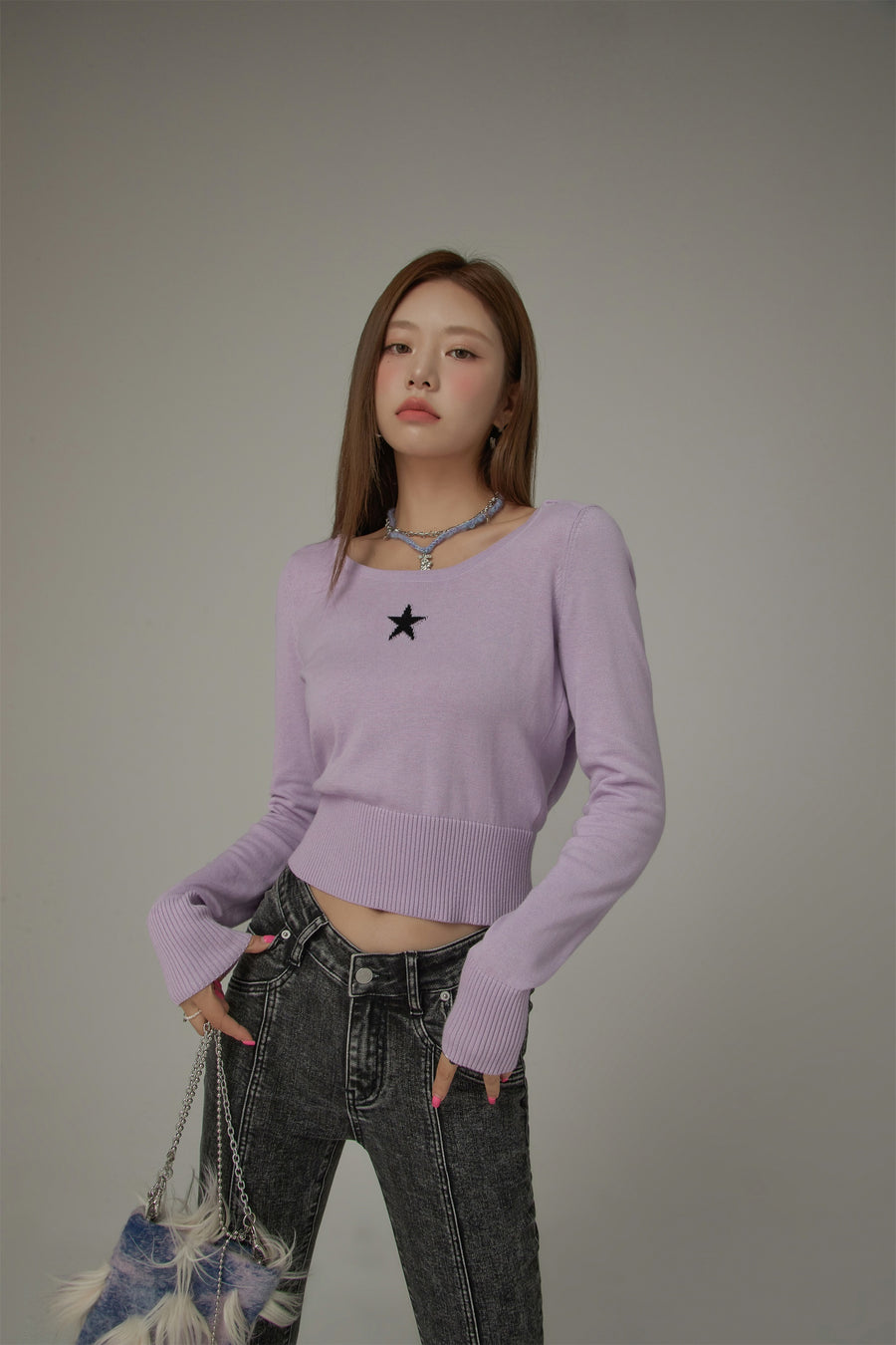 CHUU You Are A Star Hooded Sweater