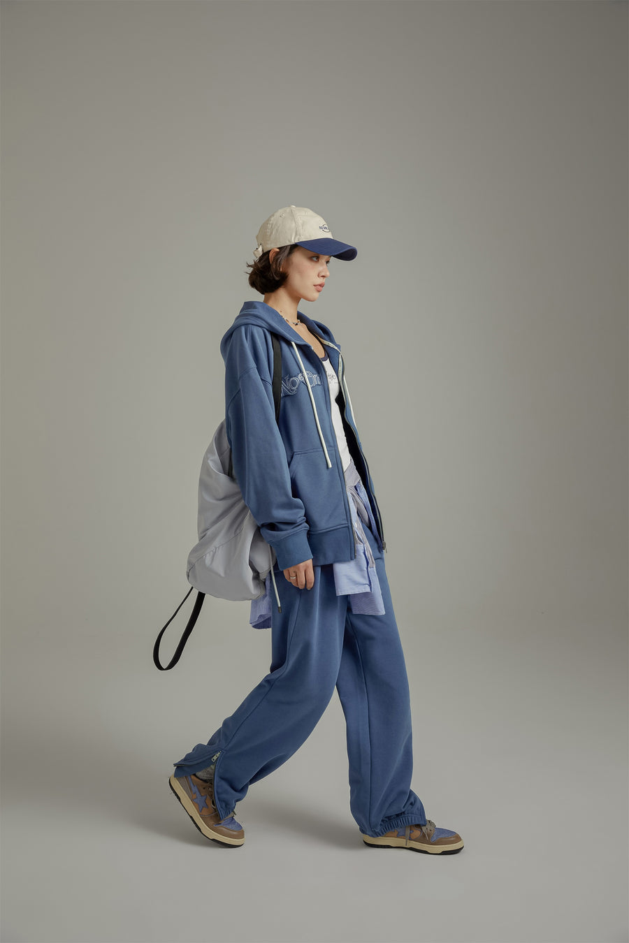 CHUU Sporty Jogger Wide Pants