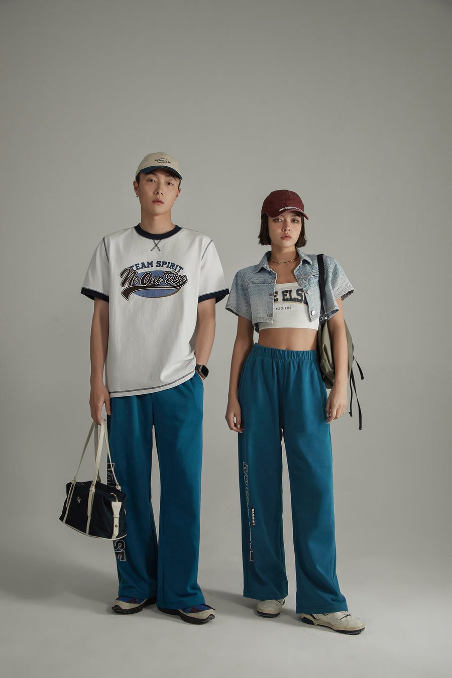 CHUU Side Leg Logo Jogger Pants