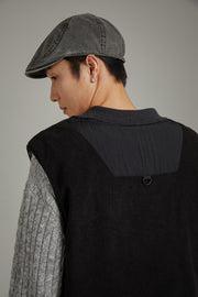 Reversible Padded Zipper Vest