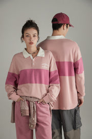 Polo Neck Color T-Shirt