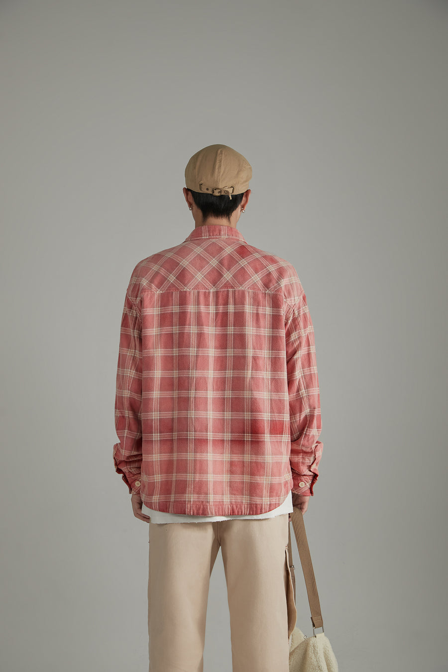 CHUU Check Loose Fit Shirt