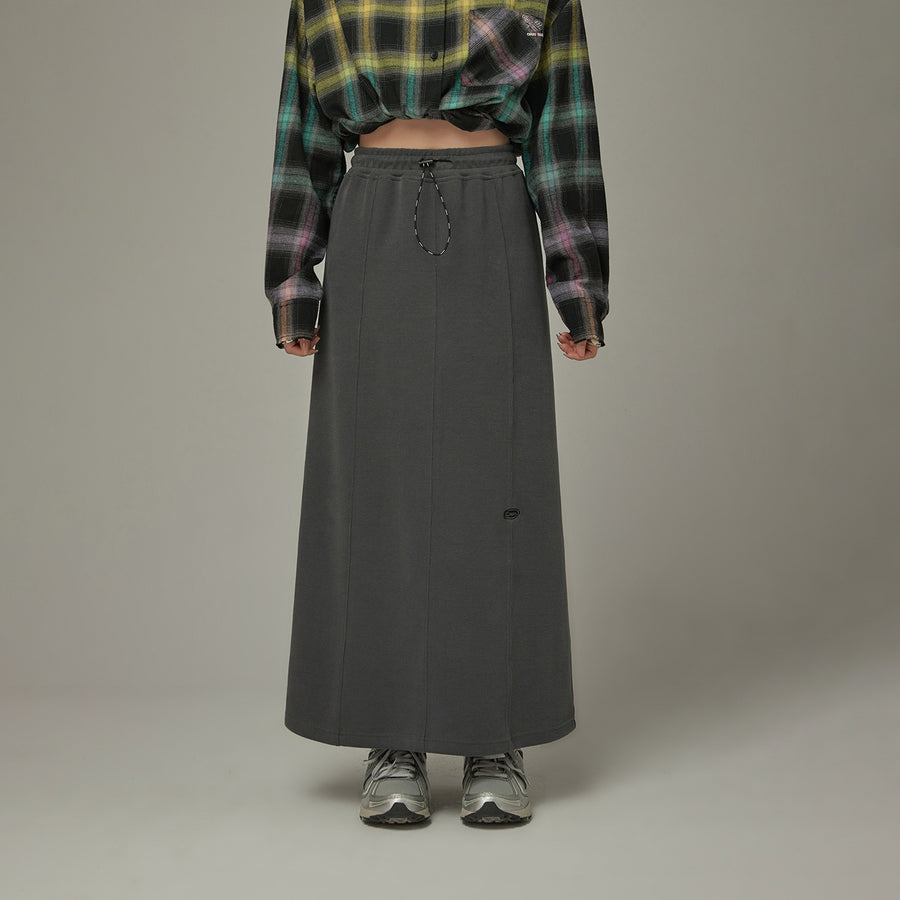 CHUU String Basic Long Skirt