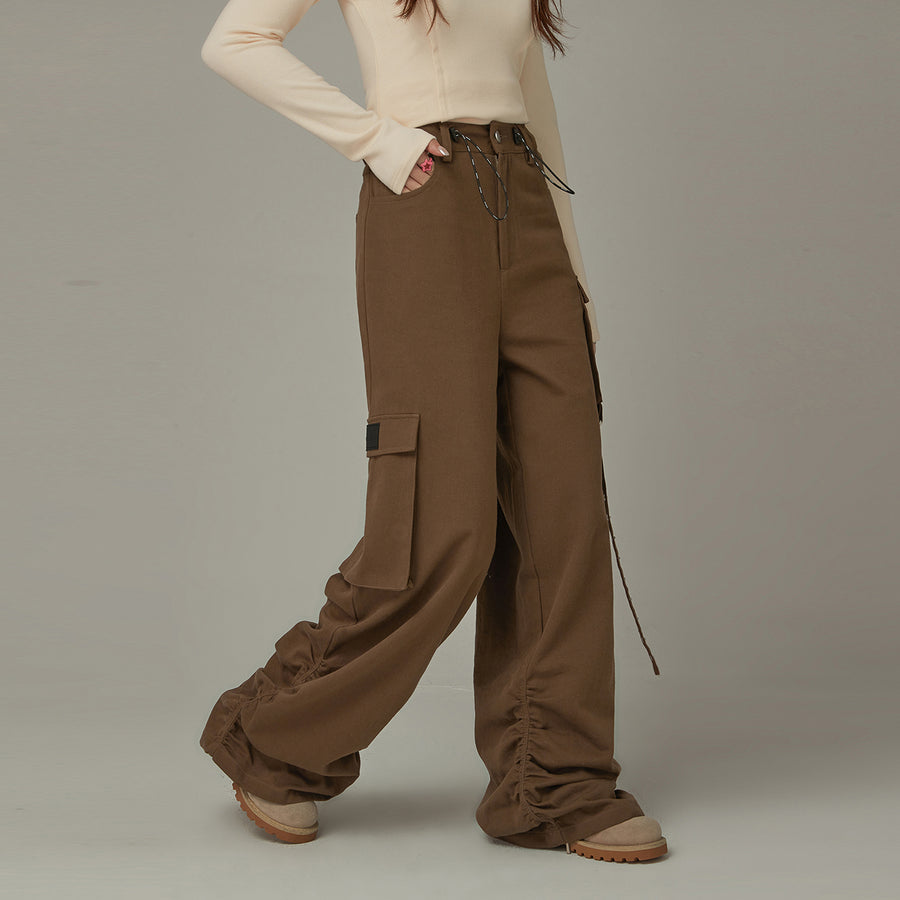 CHUU Pocket Straight Pants