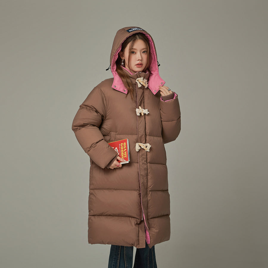 CHUU Boxy Padded Long Coat