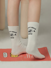 Cherry High Socks