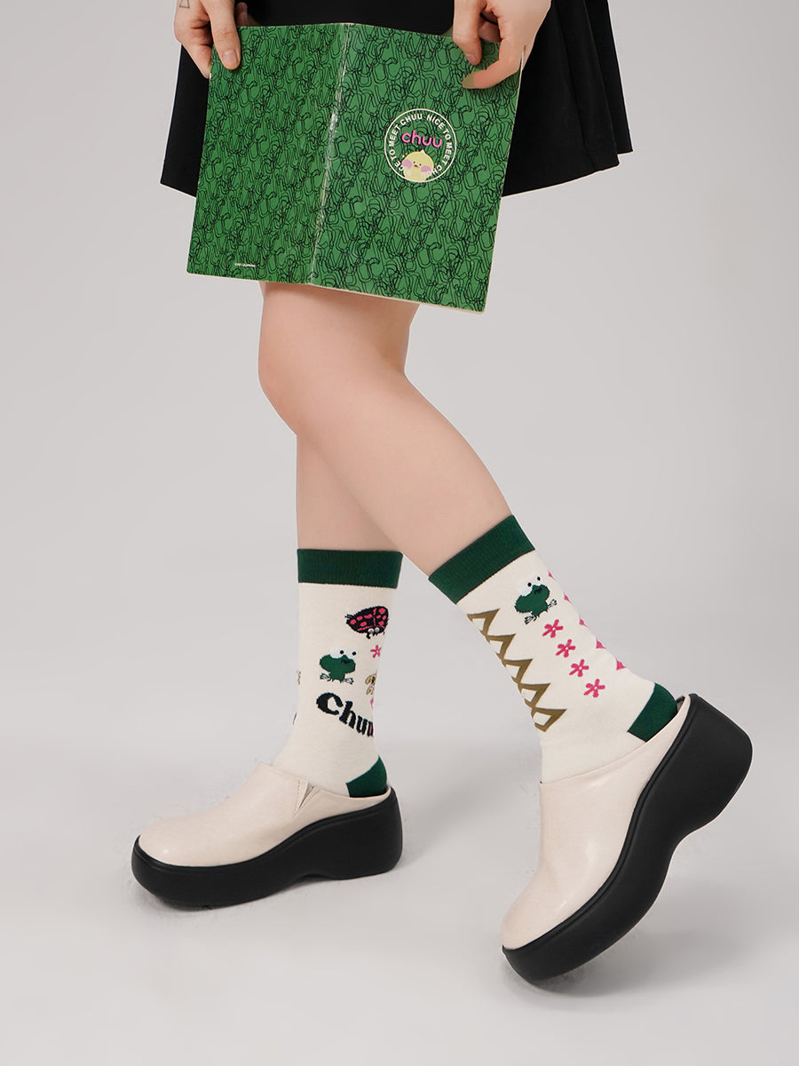 CHUU Animal Character Socks