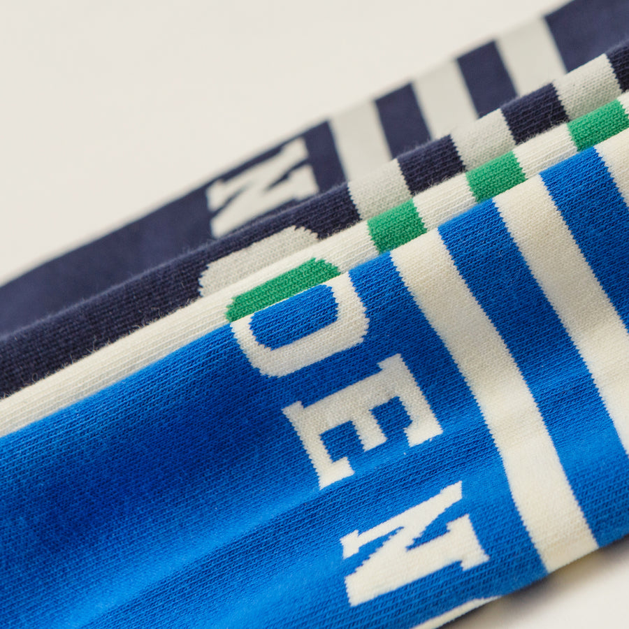 CHUU Noe Striped Basic High Socks