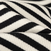 Striped Pocket Drawstring Hoodie