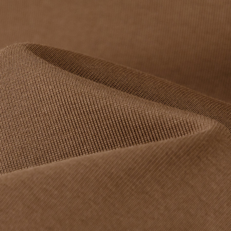 CHUU Contrast Striped Slim Cropped T-Shirt