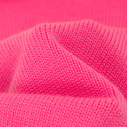 Open Collar Color Knit Sweater