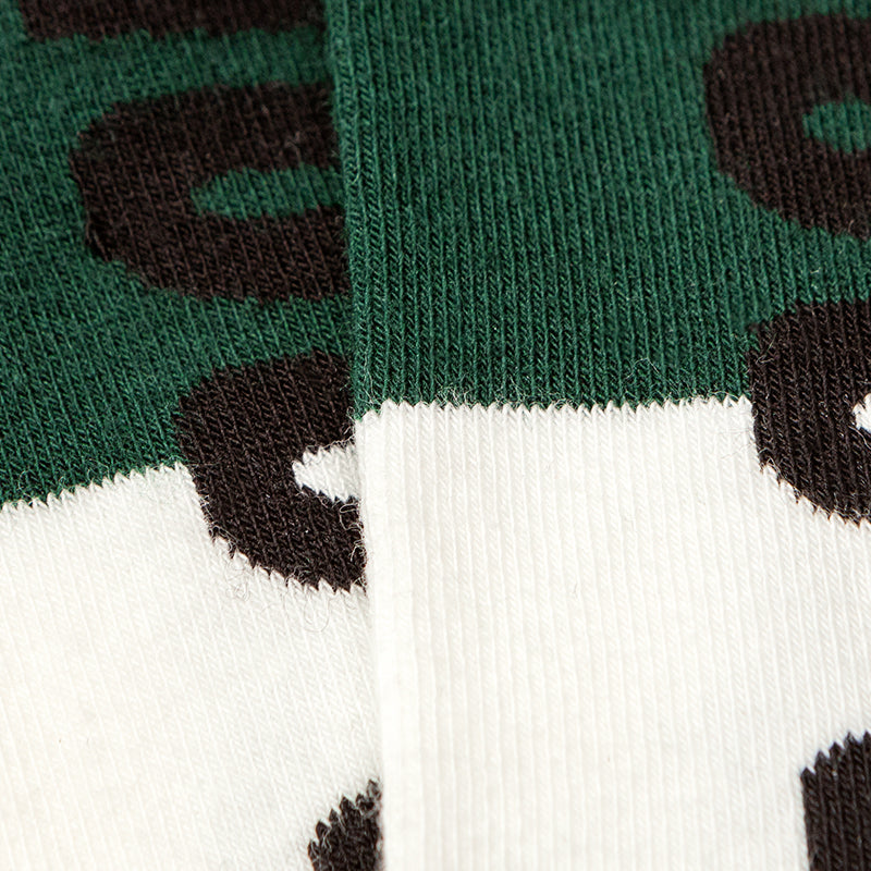 CHUU Vintage Lined High Socks