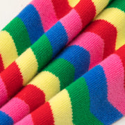 Rainbow Wave Knee Socks