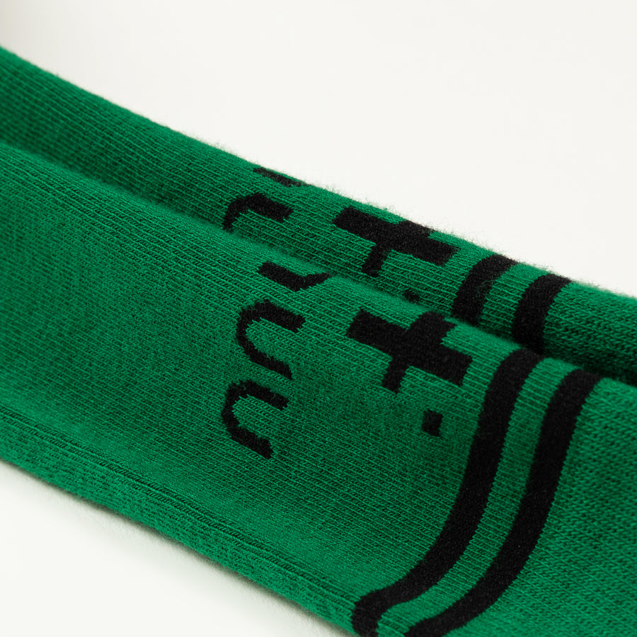 CHUU Logo Line High Socks